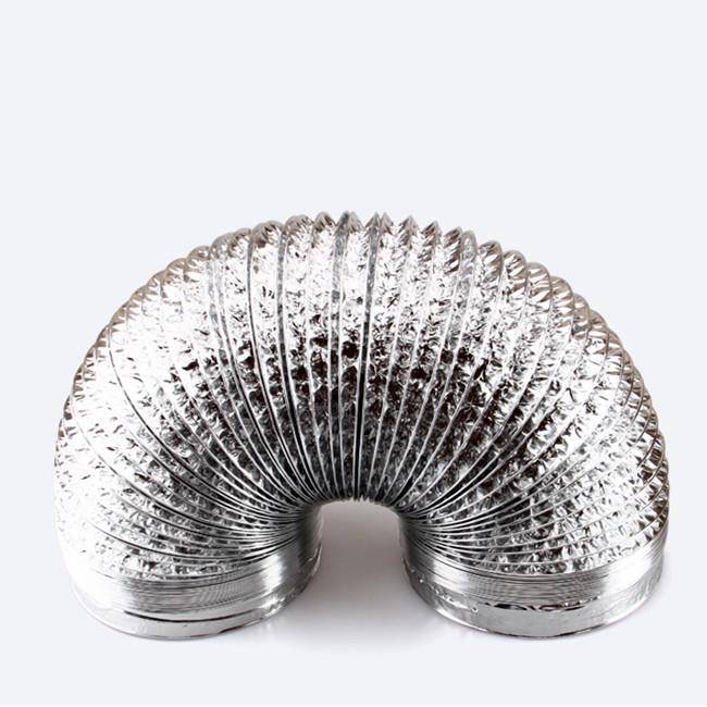 Double -layer thickened fresh air system exhaust fan -changing air fan pipeline bathroom bathing pipe aluminum foil hose 80