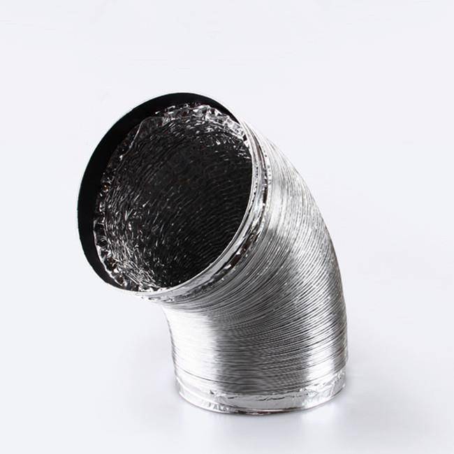 Double -layer thickened fresh air system exhaust fan -changing air fan pipeline bathroom bathing pipe aluminum foil hose 80