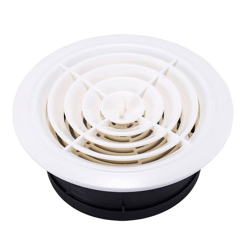 ABS exhaust outlet Freshly air outlet Freshly outlet Circular Metal Curoham