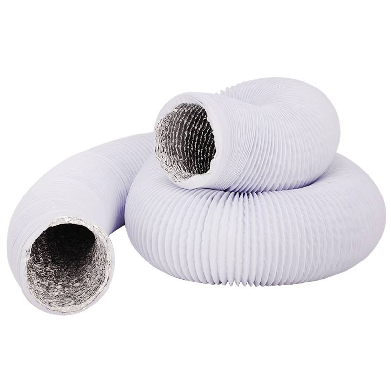 Thickened PVC telescopic composite exhaust pipe fresh air system air -conditioning ventilation air tube hood hood and aluminum foil hose