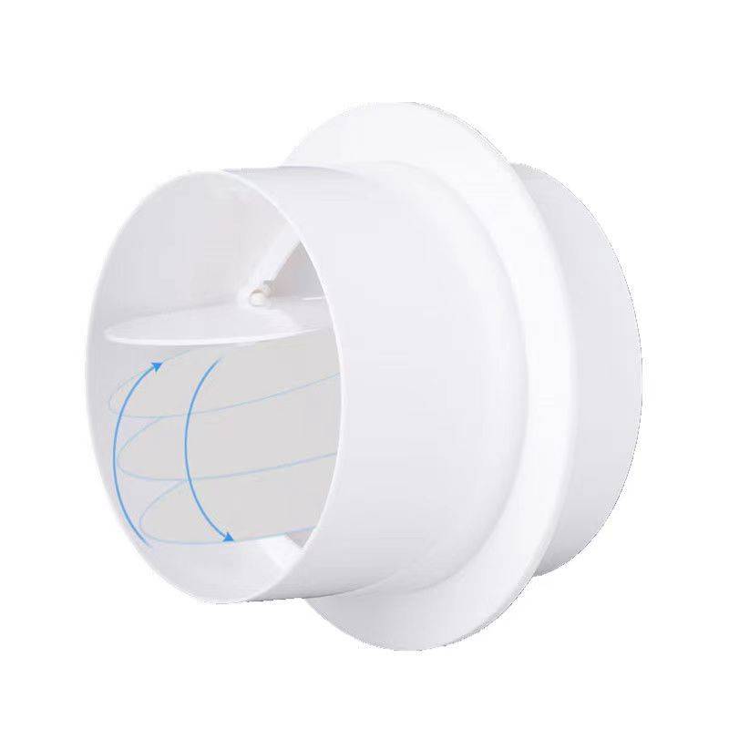 Circular pipeline stop valve 80 freshwind Yuba air replacement exhaust exhaust fan 110 pipeline stop reverse back valve 150 200