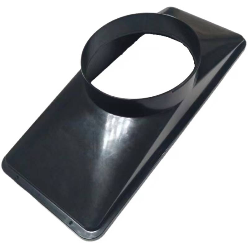Fresh air system turn -connecting square changes in the flange interface Tianyuan local pipeline fan ventilation outlet discharge air outlet