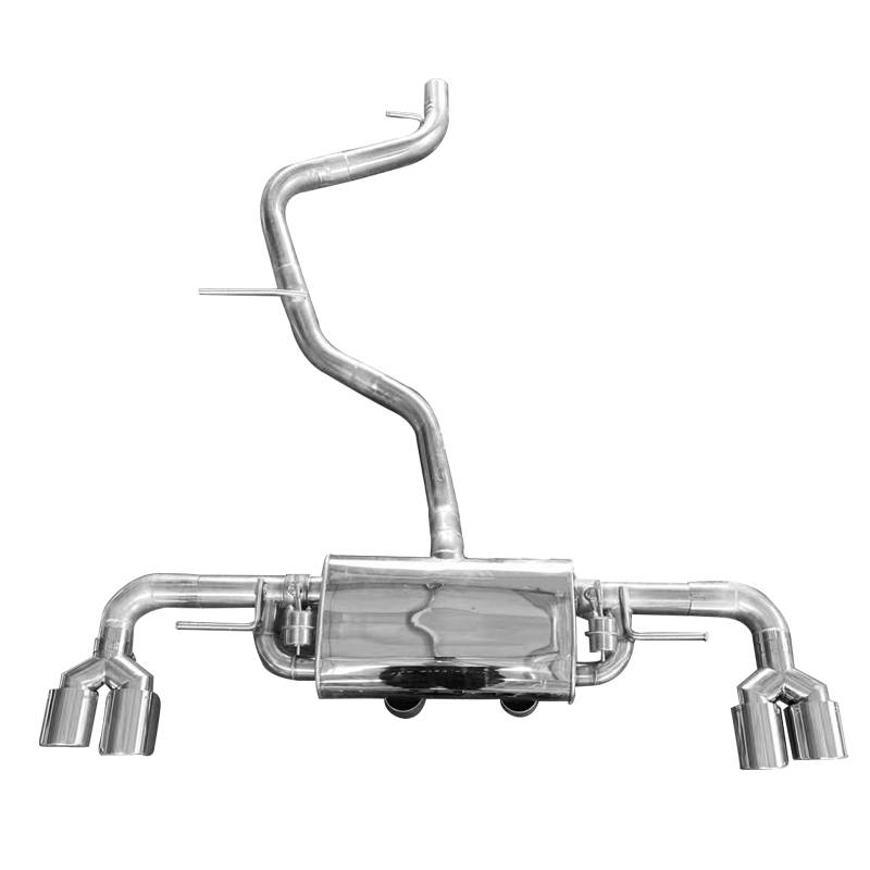 Audi A3/A4/A5/A6/A7/A8Q3Q5Q7.R8 mid -tail valve exhaust modification sound waves and low -fried streets