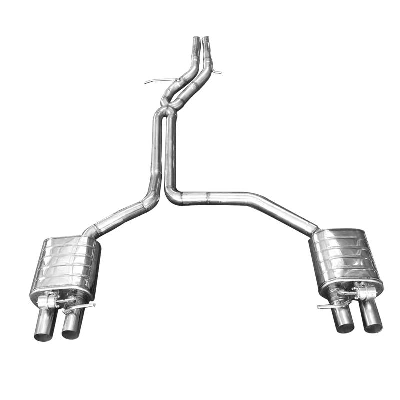 Audi A3/A4/A5/A6/A7/A8Q3Q5Q7.R8 mid -tail valve exhaust modification sound waves and low -fried streets