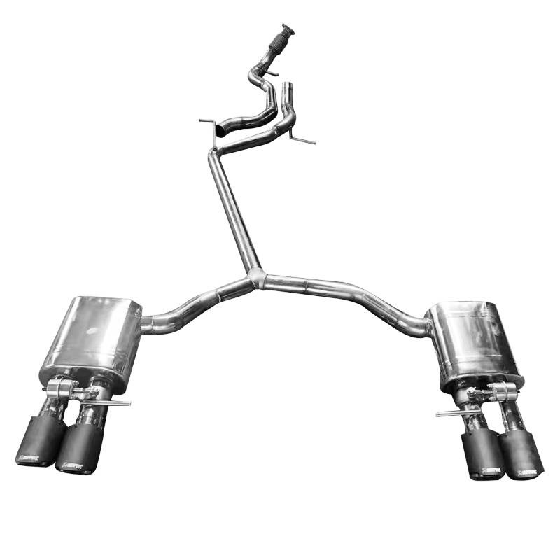 Audi A3/A4/A5/A6/A7/A8Q3Q5Q7.R8 mid -tail valve exhaust modification sound waves and low -fried streets