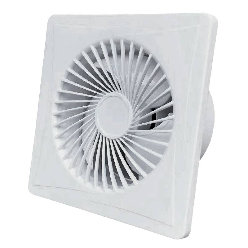 Solar 12V DC 6 -inch exhaust fan Household row fan pumping fan mobile sentry box toilet toilet toilet