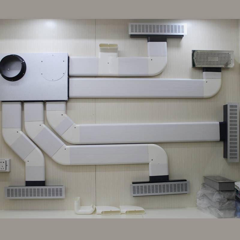 Central fresh air system outlet aircraft accessories accessories giving branches 132*30 flat pipe ground branches