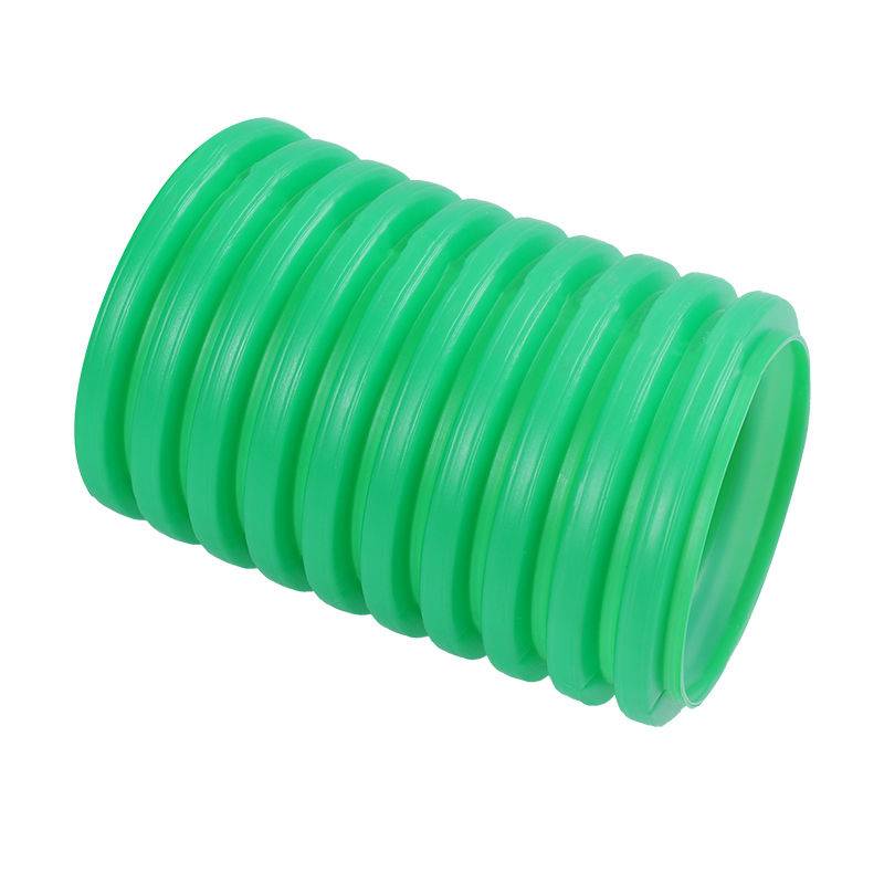 Fresh air system PE pipeline ripple tube fresh air accessories pipeline hose dual -layered sound insulation environmental protection ventilation pipeline