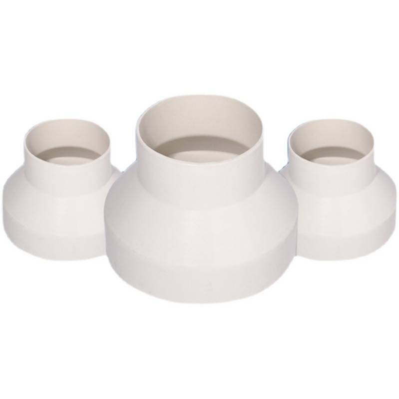 Change diameter 200 ride 180mm Yuba converter stop valve PVC row fan 100 row 75 fan size connector