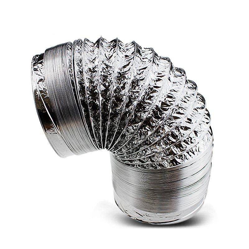 Fresh air system exhaust pipe ventilation pipe fan exhaust aluminum foil telescopic ripple software 8 -inch steel wire tube 200mm
