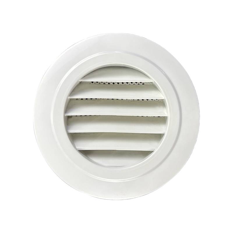 The new ABS fresh air system circular outlet exhaust circular shutter central air -conditioning ventilation pipeline exhaust port