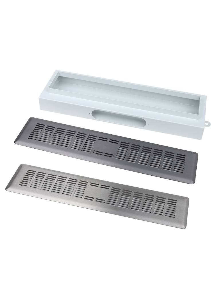 Seppton fresh air systematically send air outlet, the ground wall surface of the wind row out of stainless steel to send out the air outlet