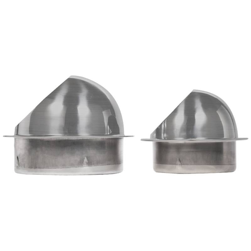 All 304 Stainless Steel Hat Fleece Frozen System outer wall out of the air outlet, dust -exhausting fume cover, air -exhaust cover outdoor exhaust