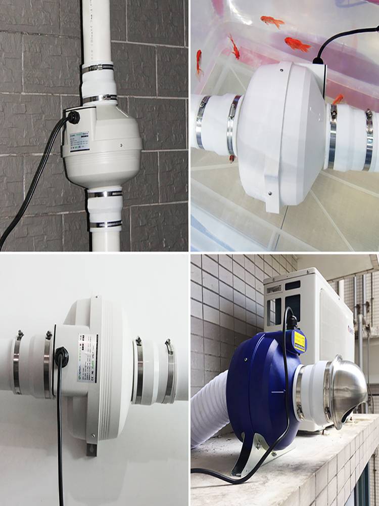Fresh air system pipe fan connector soft connector PVC pipe soft joint 100m changes 110mm shock absorption sealing
