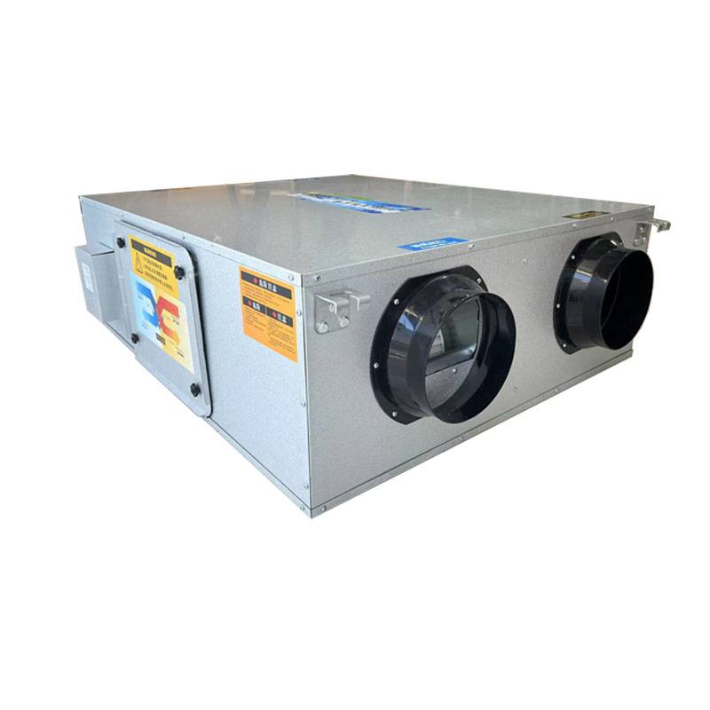 Fresh air replacement, commercial fresh air system pipeline exhaust fan full heat exchange