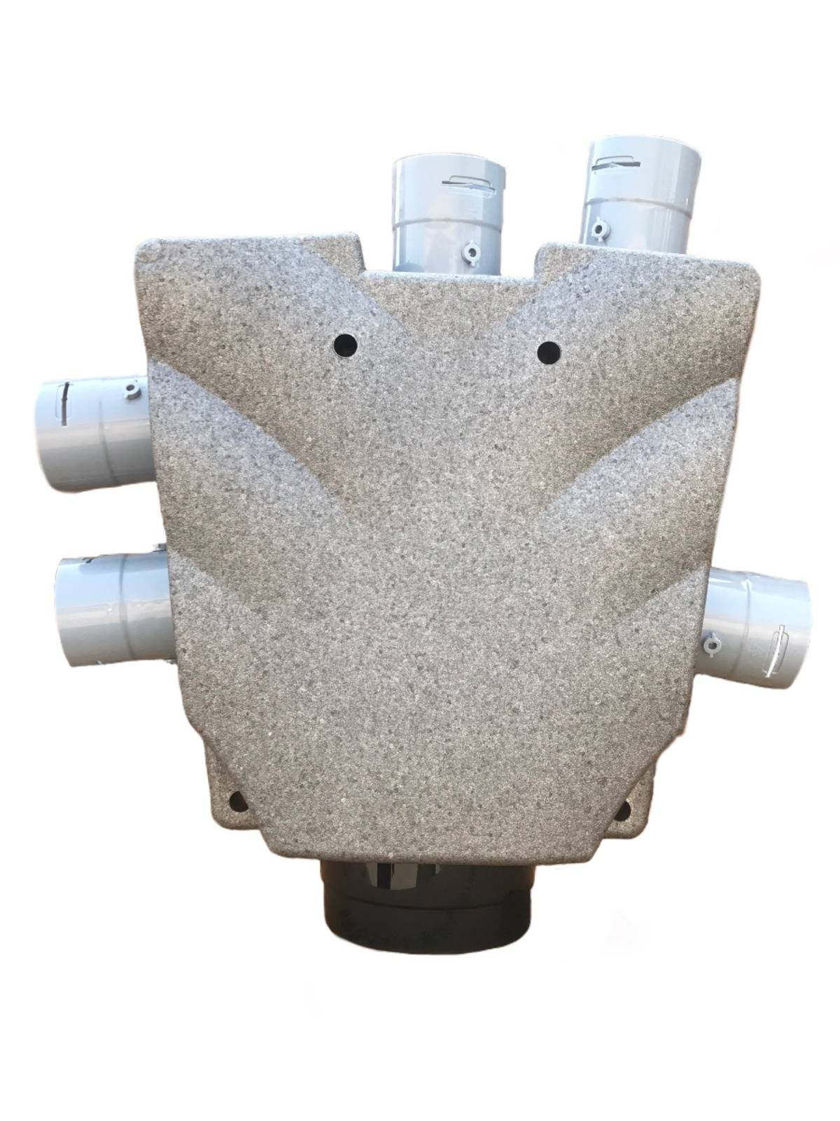Fresh air system bubble EPP splitting box 110 rpm 75 branches environmentally friendly anti -sound insulation branch 150 changes 75