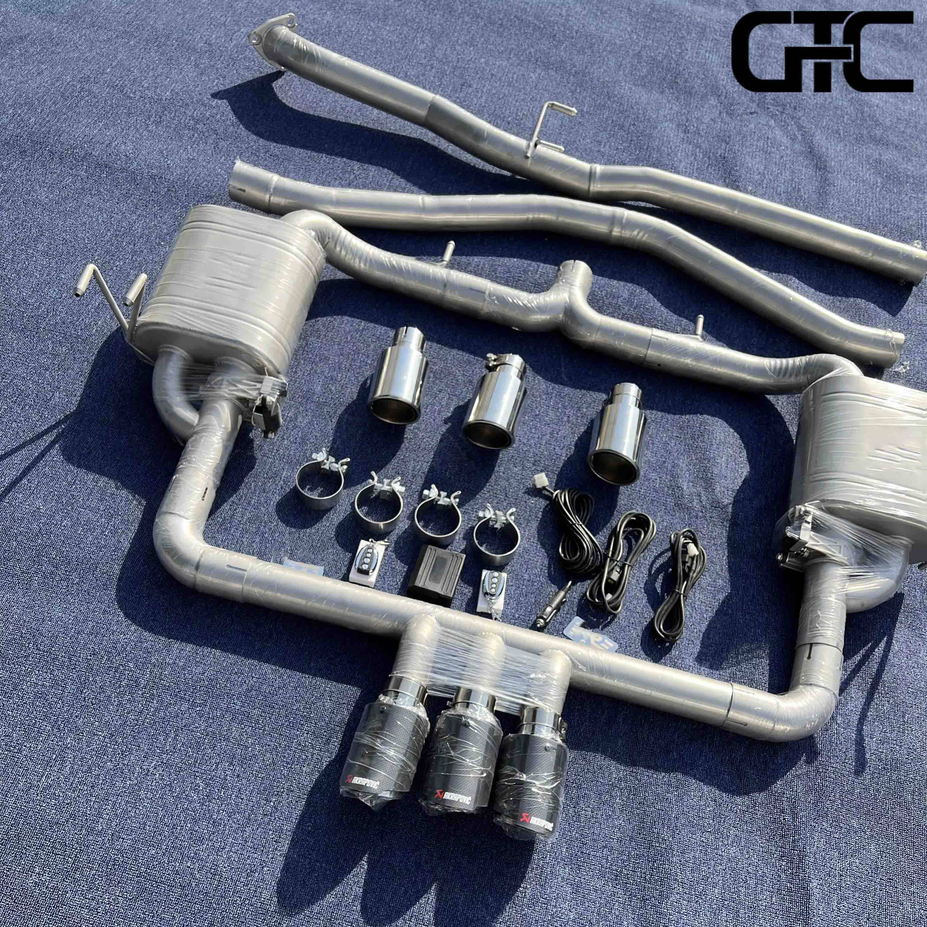 The full series of vehicles customized modified valve exhaust pipe head section of the tail section of the exhaust sports car sound waves