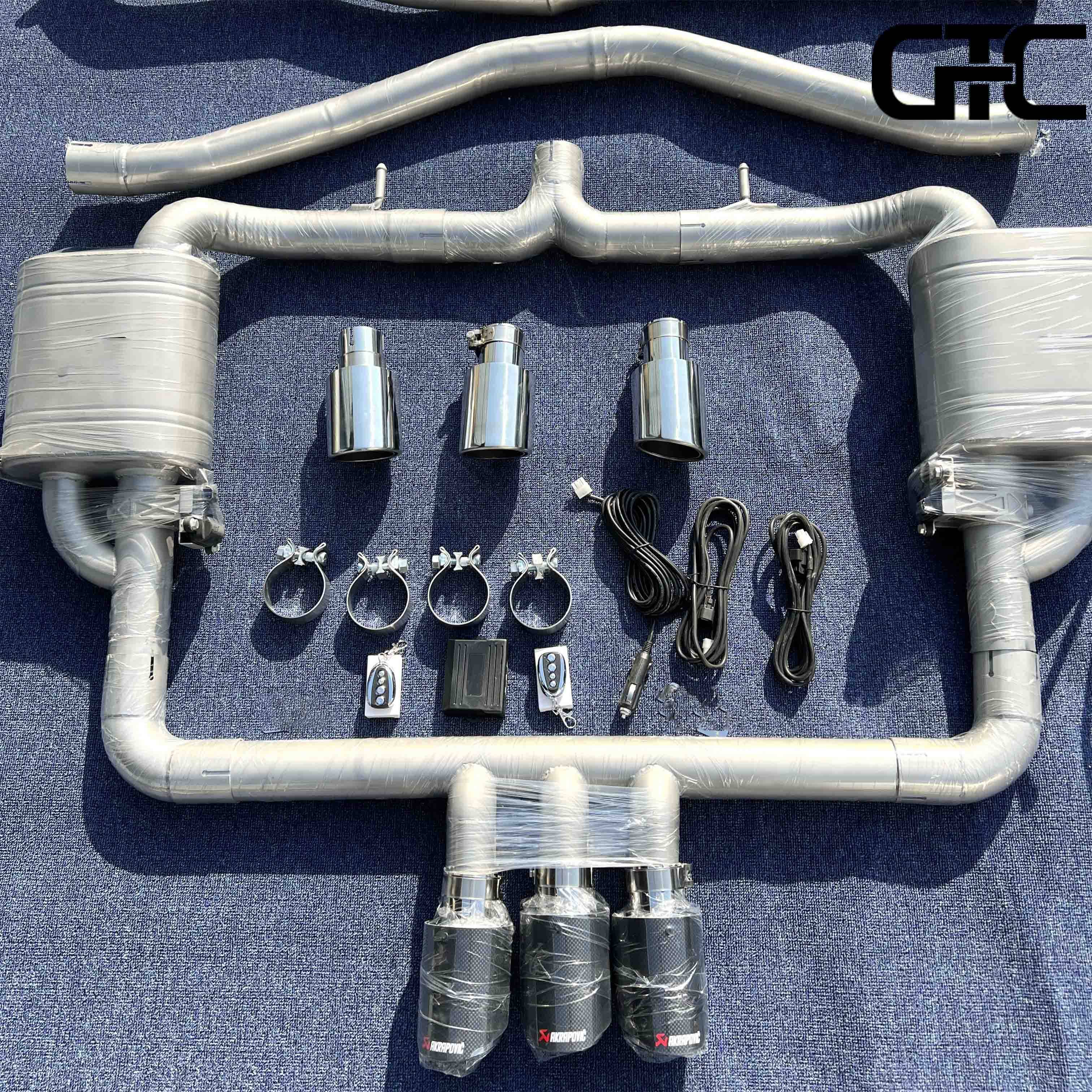 The full series of vehicles customized modified valve exhaust pipe head section of the tail section of the exhaust sports car sound waves