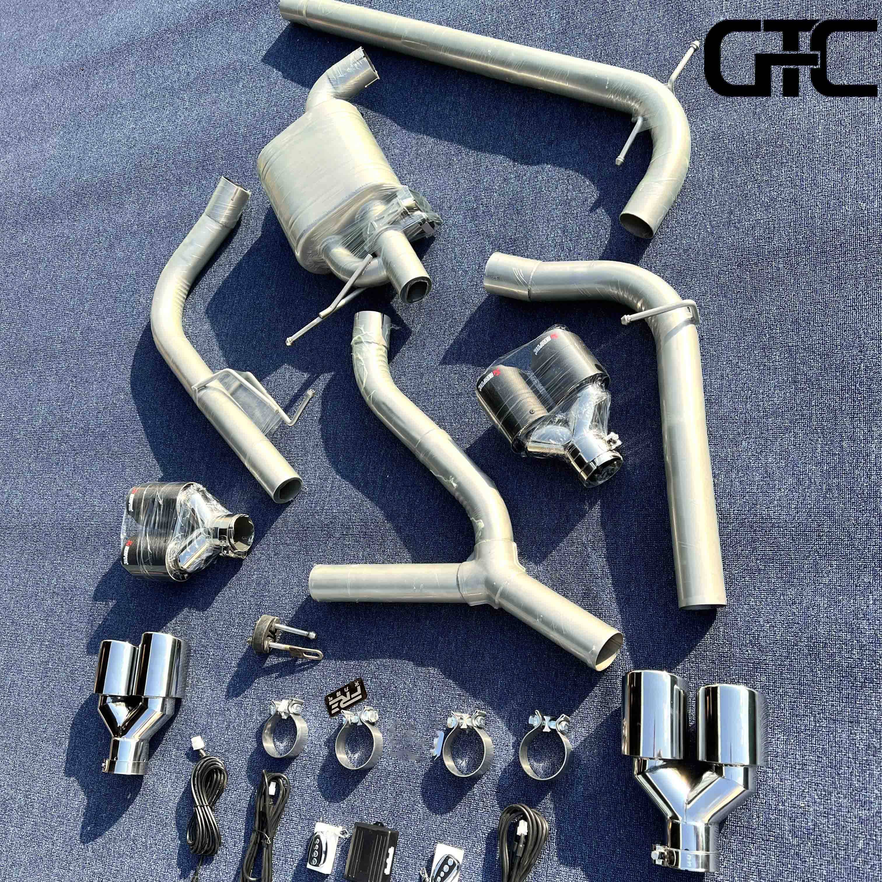 The full series of vehicles customized modified valve exhaust pipe head section of the tail section of the exhaust sports car sound waves