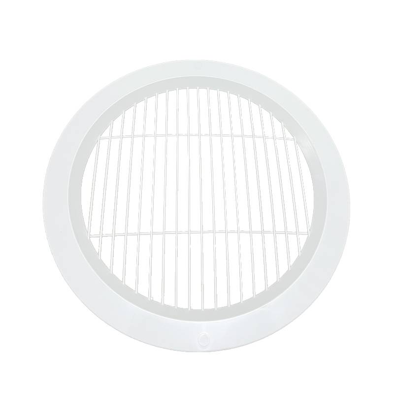 ABS circular air outlet directly blows a large air volume, round -shaped Central air -conditioning fresh air system air pipe exhaust port