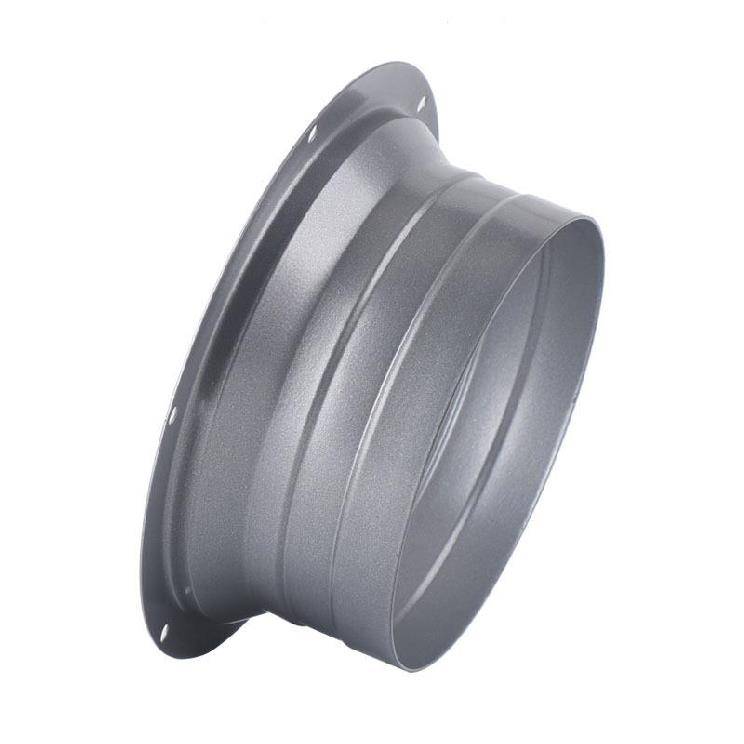 250mm exhaust flange air exhaust pipe square rotary air duct accessories interface fresh air system kitchen tablet ventilation outlet