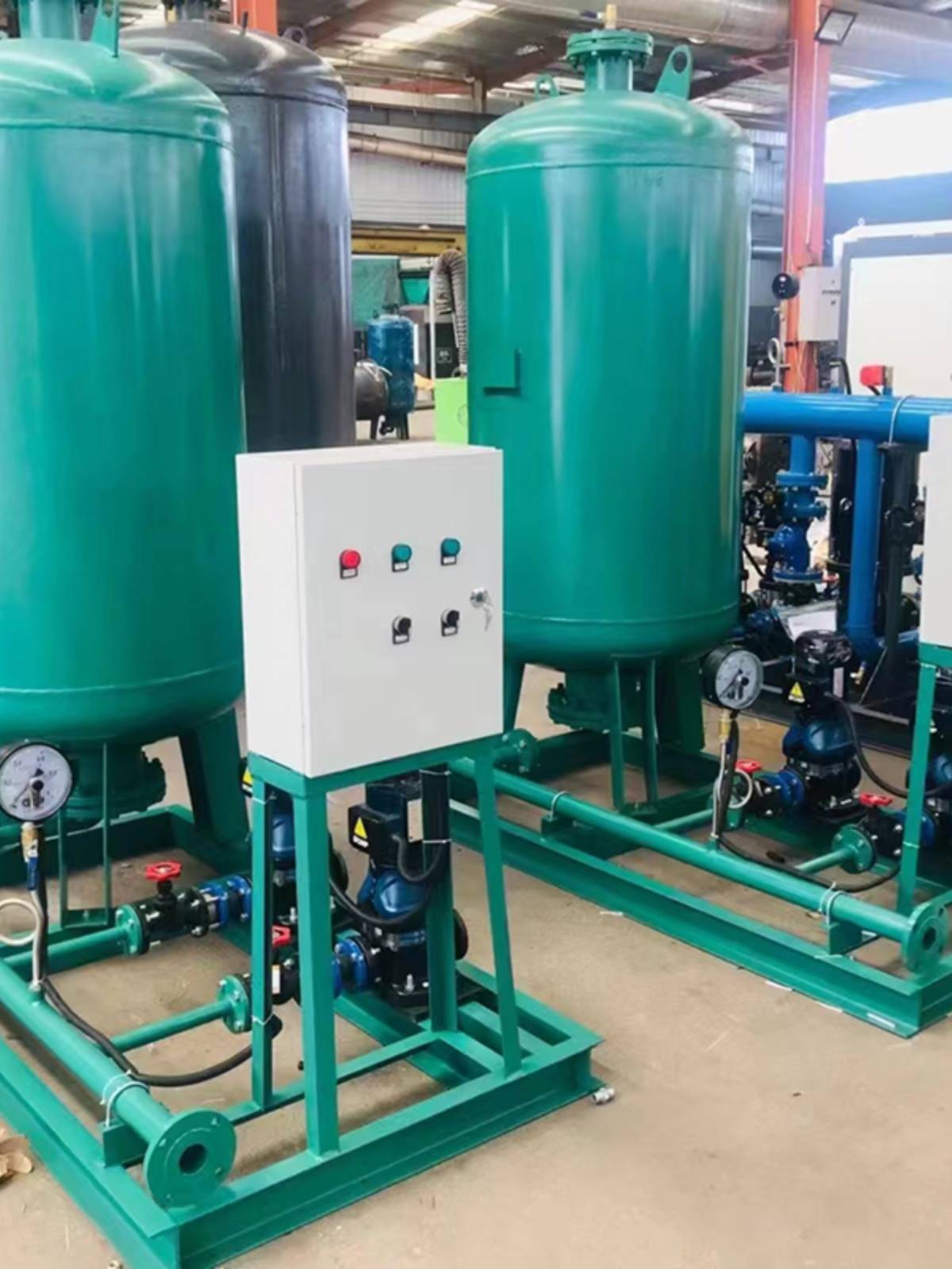 Fully automatic fixed pressure hydration and exhaust device no tower water supply equipment capsule air -conditioned air conditioner air conditioner hydration system