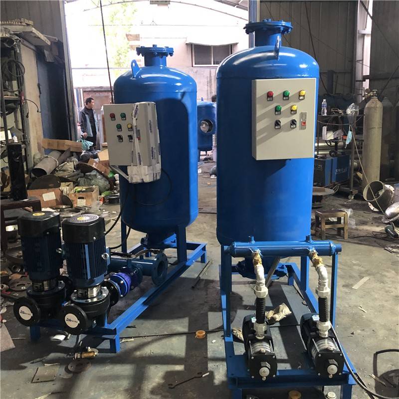 Fully -automatic fixed -pressure hydration and exhaust device Divideous expansion tank air -conditioned constant pressure circulating water system cystic air pressure tank