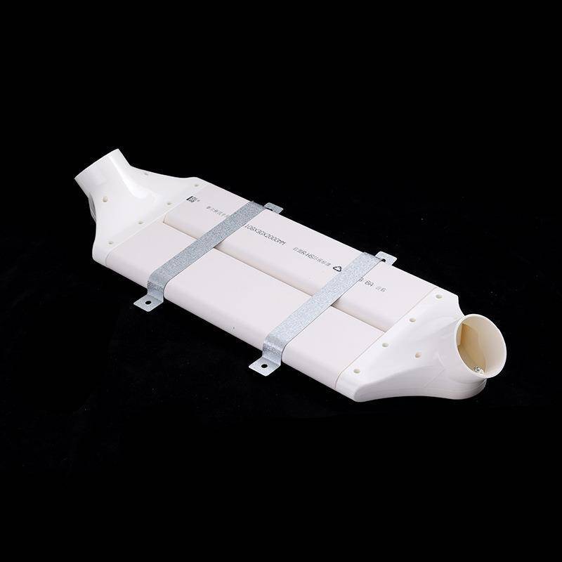 System range hood replacement air fan 75/110/160/200 overfunction ventilation pipe flat pipe