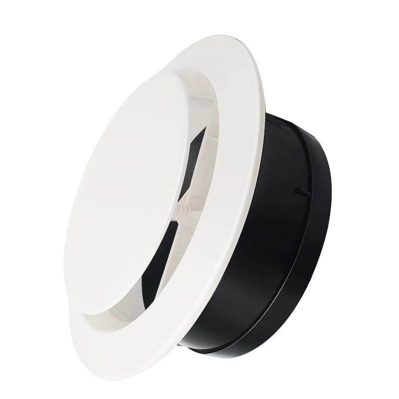 Frozen system outlet exhaust fan Central air -conditioning exhaust mouth is round can adjust 100/150/200