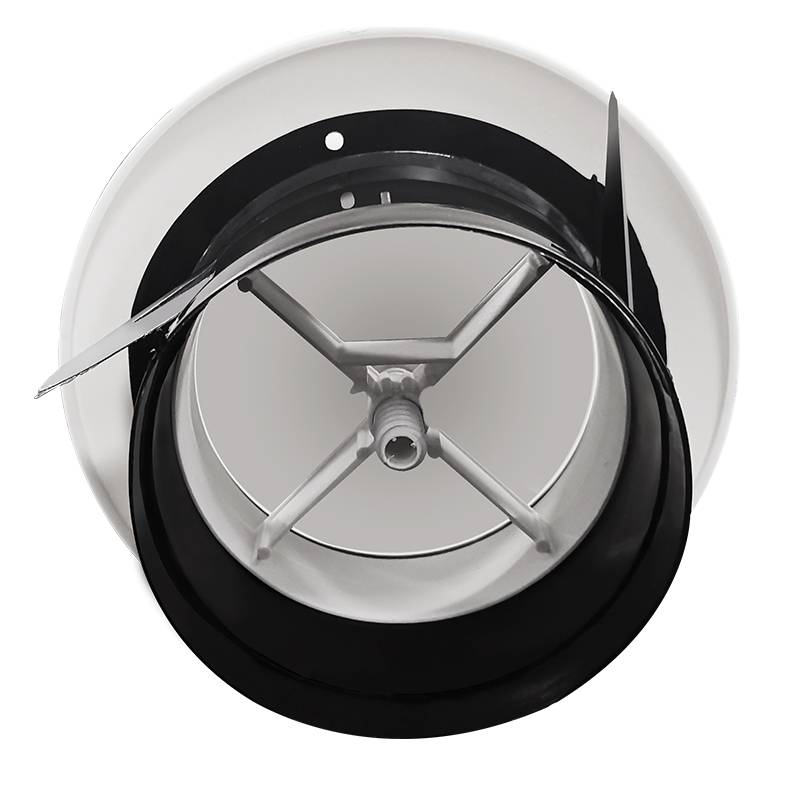 Frozen system outlet exhaust fan Central air -conditioning exhaust mouth is round can adjust 100/150/200