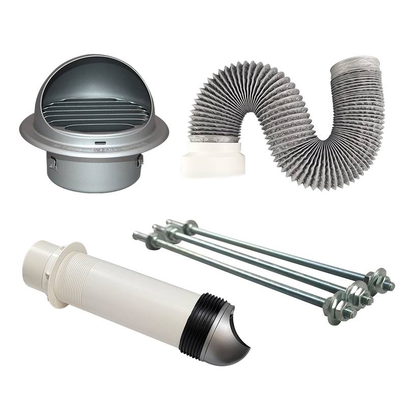 Panasonic double -layer PVC Yuba exhaust pipe bathroom aluminum foil hosted air fan ventilation fan ventilation boom stop valve