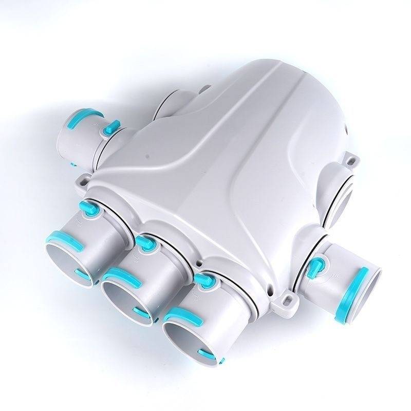 Frozen system pipeline PE pipe split box PE pipe branch five -hole separation speakers Calculating speaker manufacturer direct sales