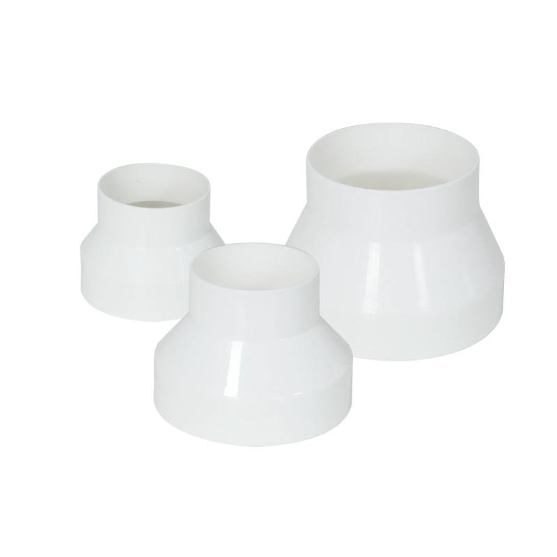 Fresh air system ABS variable diameter connecting exhaust fan PVC pipe conversion size head pumping latter hose connection 75 100