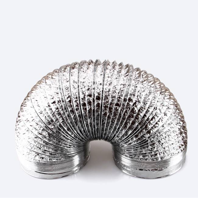 Double -layer thickened fresh air system exhaust fan -changing air fan pipeline bathroom bathing pipe aluminum foil hose 80mm