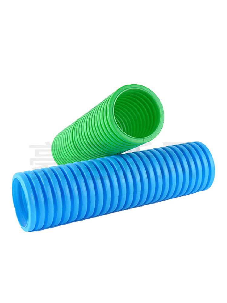 Fresh air system PE pipe 75/110 Food -grade ripple pipe hose accessories
