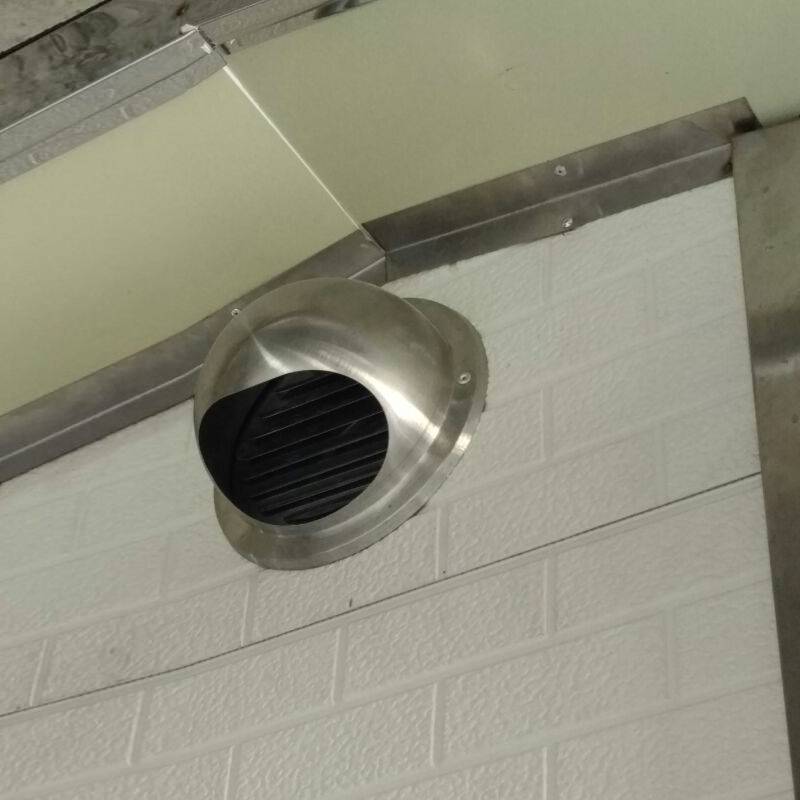 304 stainless steel outer wall wind hat replacement air fan fresh air firing hood hood outlet air outlet exhaust hood