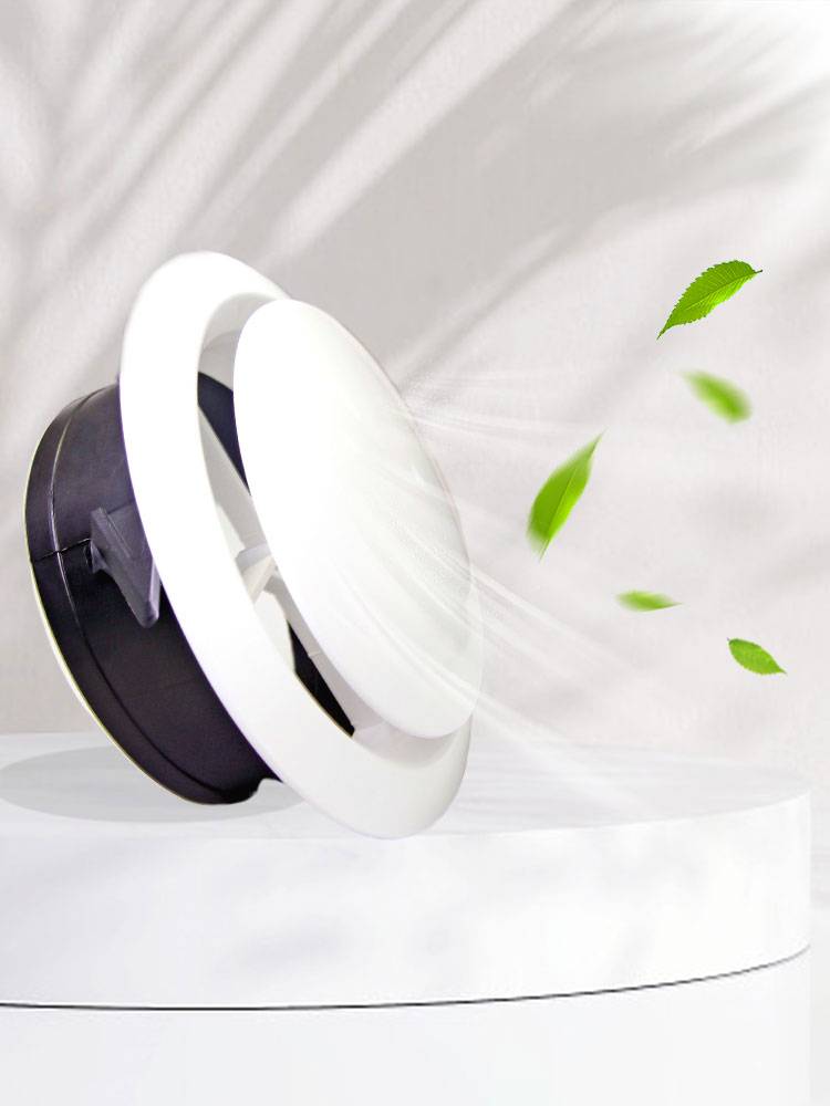 Circle new wind outlet decorative cover rotation can be adjusted, the home ABS fresh air system exhaust air outlet air outlet air outlet