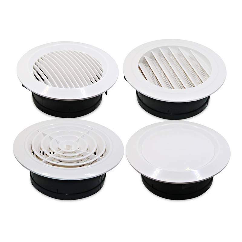 ABS Xinfeng Central Air Conditioning Forms Round exhaust ventilation Fresh air system Ventilation and air -to -air return air outlet