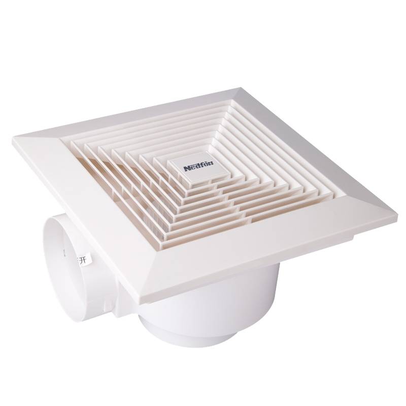 Green Island Wind Full plastic pipeline air replacement fan BPT10-12BH powerful bathroom bathroom kitchen oil fume exhaust machine