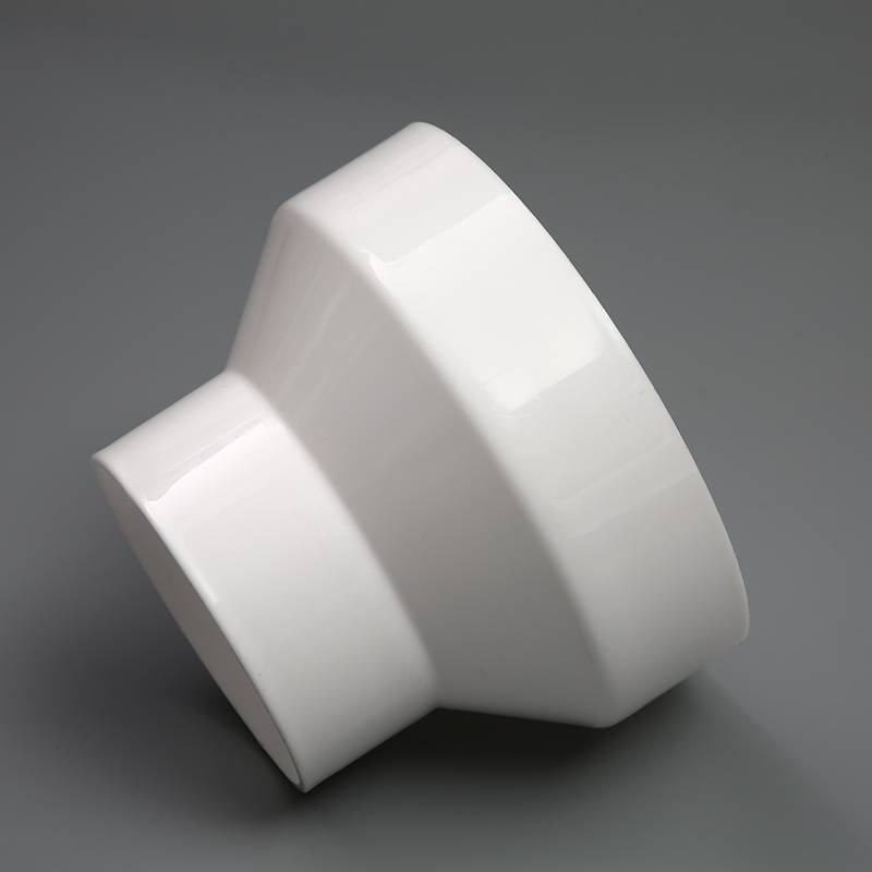 ABS plastic fresh air pipeline variable diameter connecting ventilation system ventilation system to replace the air fan variable diameter connecting large and small head