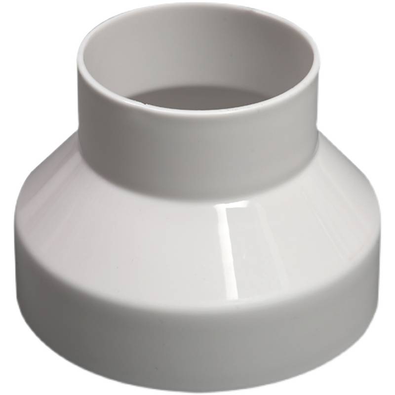 ABS plastic fresh air pipeline variable diameter connecting ventilation system ventilation system to replace the air fan variable diameter connecting large and small head
