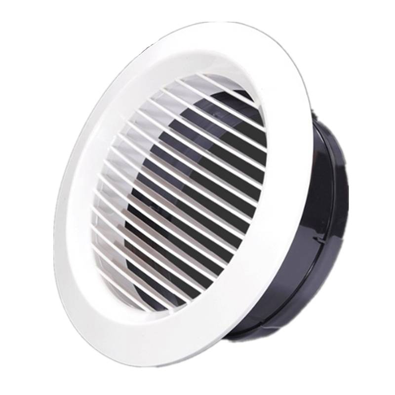 Yifeng ABS Frozen Wind Creation Circular Bloss -Louver Cover Central Air Conditioning System Evapous exhaust and exhaust air hood