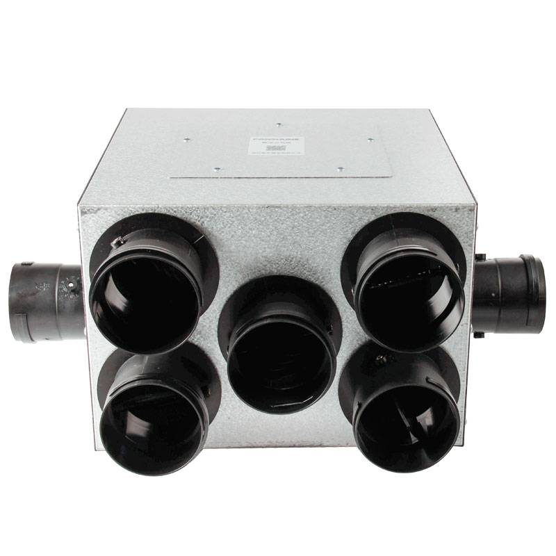 Frozen system Household metal allocation box static pressure, noise reduction, anti -sound disintegration box branch PE pipe PVC pipeline PVC pipeline