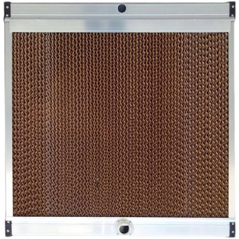 Stainless steel inner circulating water curtain wall cooling system breeding farm aluminum alloy wet curtain fan water curtain paper custom size