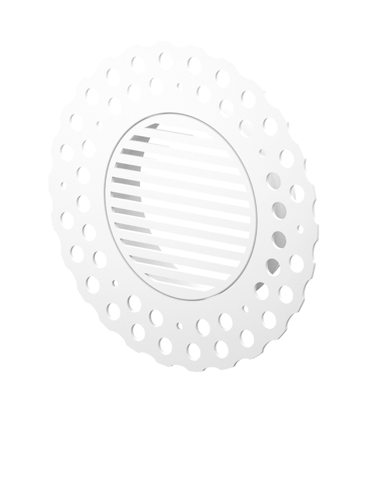 Fresh air -conditioning ventilation ceiling hidden hidden hidden installation of gypsum board embedded ventilation ventilation new air outlet