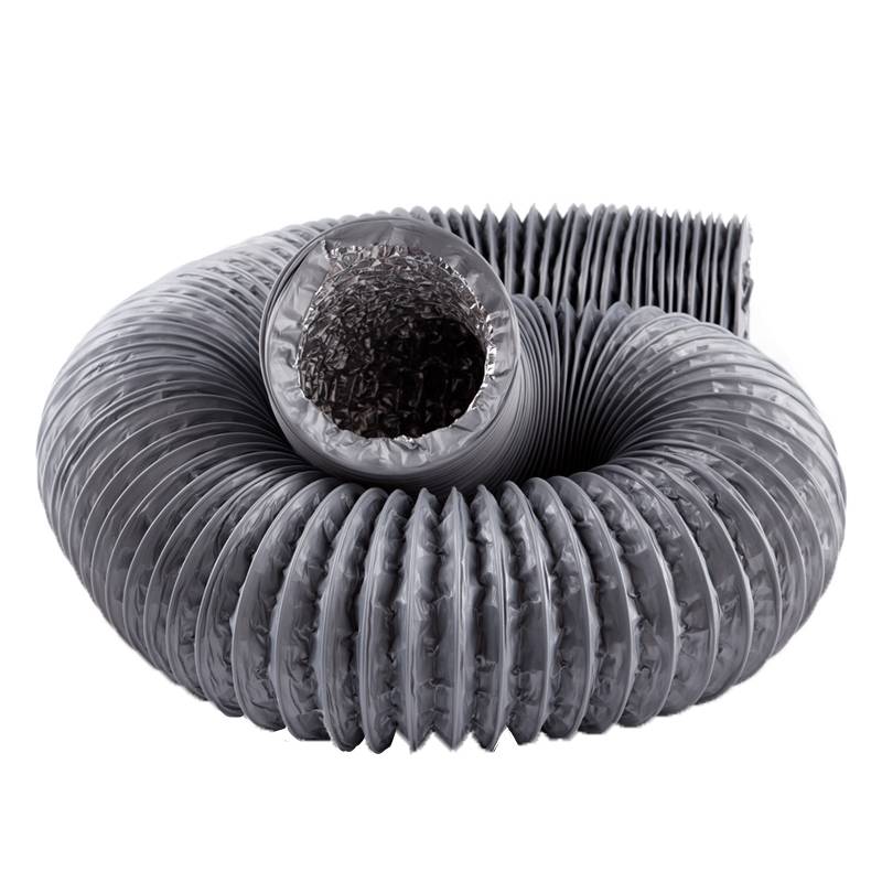 PVC aluminum foil exhaust pipe exhaust pipe fresh air system connecting pipe 110 kitchen hood hood exhaust pipe ventilation hose