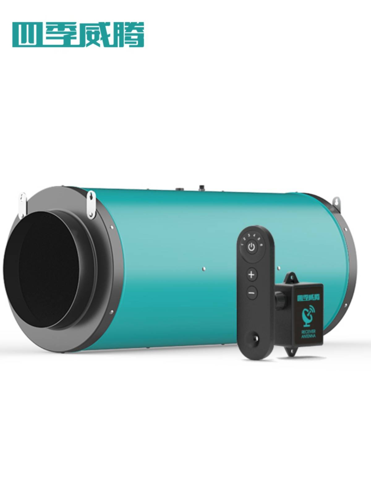Pipeline fan Household ultra -quiet air replacement fan 6 -inch frequency frequency frequency frequency pumping fan room ventilation fresh air system