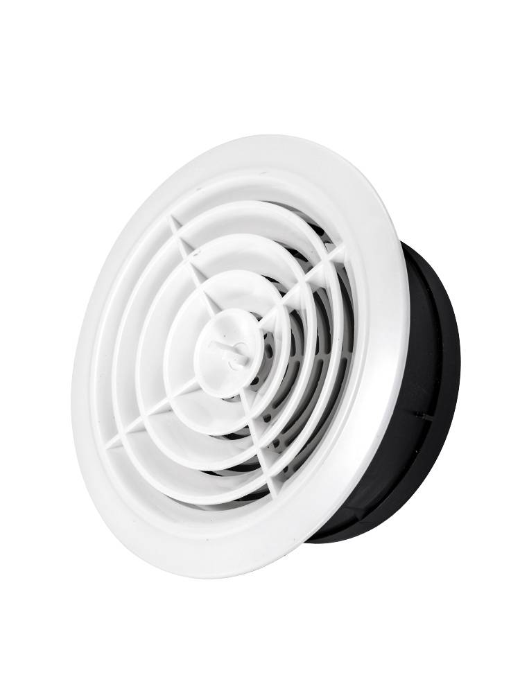 ABS fresh air outlet Frozen central air -conditioning system circular rowing wind out of the wind, luster ventilated air outlet exhaust cover
