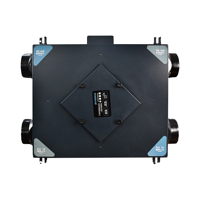 Central fresh air system Household commercial ceiling delivery line, quiet purification, large air volume, full heat exchange new fan