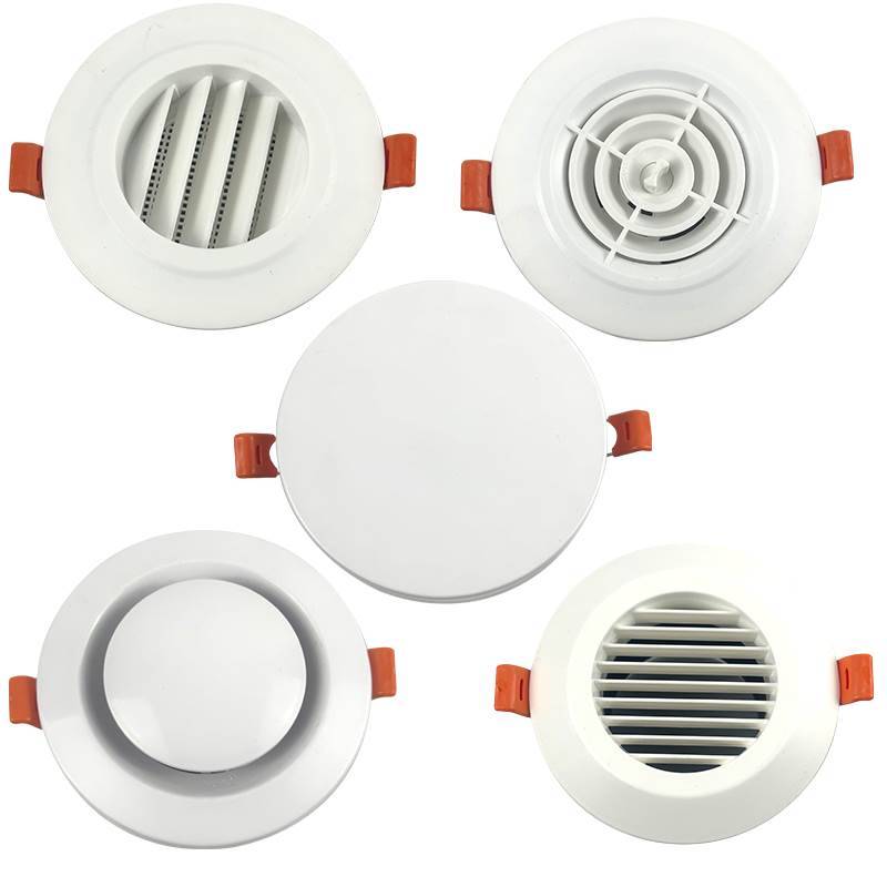 Freshwind card spring out of the air outlet, indoor air outlet, exhaust air outlet Fresh air outlet air outlet exhaust wind cover